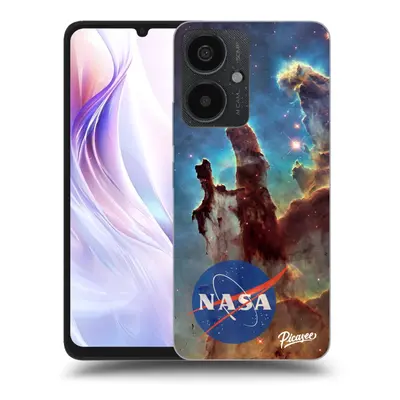 Fekete szilikon tok az alábbi mobiltelefonokra Xiaomi Redmi 13C 5G - Eagle Nebula