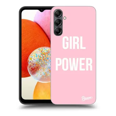 Átlátszó szilikon tok az alábbi mobiltelefonokra Samsung Galaxy A16 5G - Girl power