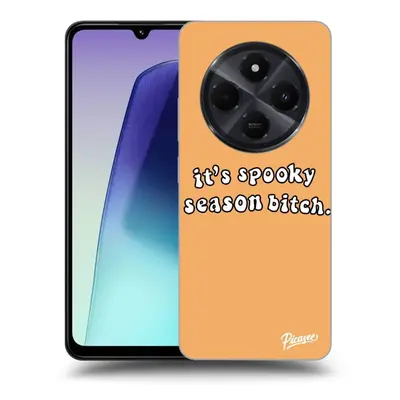 Átlátszó szilikon tok az alábbi mobiltelefonokra Xiaomi Redmi 14C - Spooky season