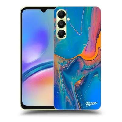 Átlátszó szilikon tok az alábbi mobiltelefonokra Samsung Galaxy A05s A057G - Rainbow