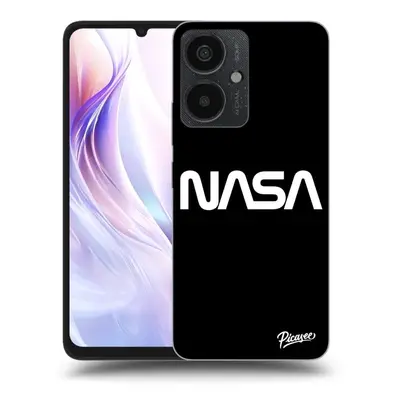 Fekete szilikon tok az alábbi mobiltelefonokra Xiaomi Redmi 13C 5G - NASA Basic