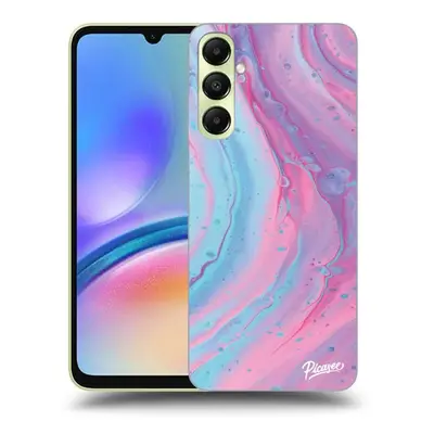 Fekete szilikon tok az alábbi mobiltelefonokra Samsung Galaxy A05s A057G - Pink liquid